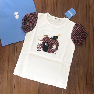 ミキハウス(mikihouse)の【お取置き中】ファミリア 新品Tシャツ 120(Tシャツ/カットソー)