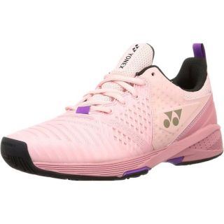 ヨネックス(YONEX)のヨネックス　テニスシューズ　ピンク(シューズ)