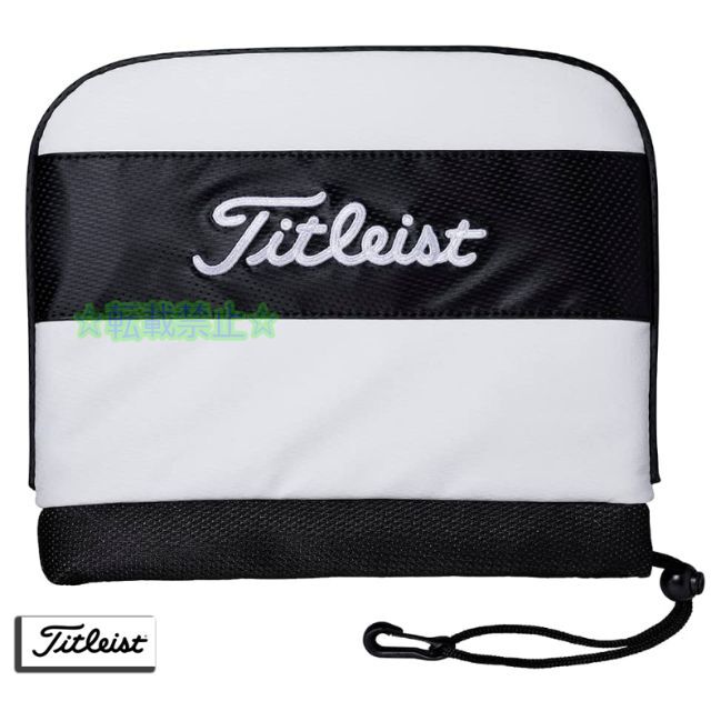 TITLEISTタイトリストアイアンカバー レザー ホワイト ゴルフ 新品未使用