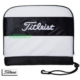 タイトリスト(Titleist)のTITLEISTタイトリストアイアンカバー レザー ホワイト ゴルフ 新品未使用(その他)