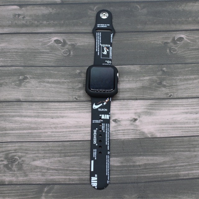 Apple Watch(アップルウォッチ)のApple Watch アップルウォッチ　ベルト バンド ケース カバー 45 メンズの時計(ラバーベルト)の商品写真
