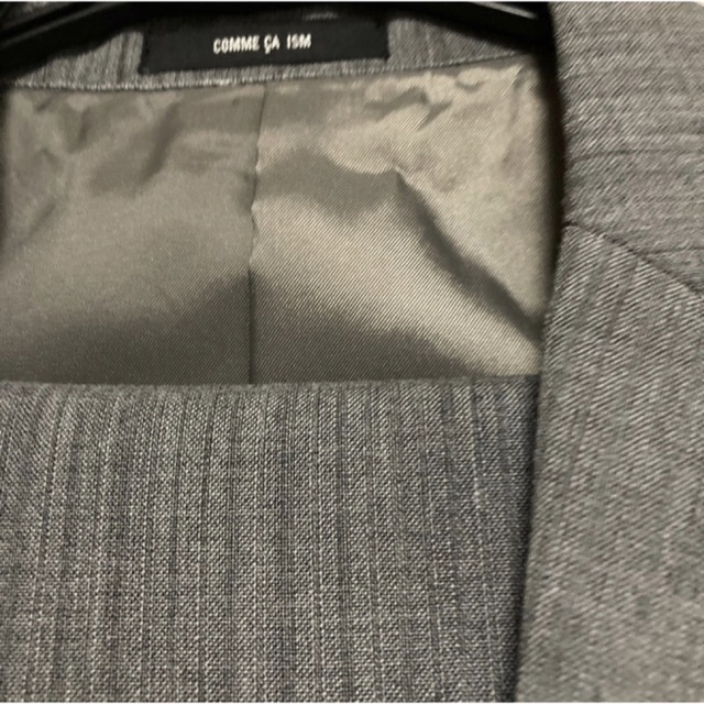 COMME CA ISM - コムサイズムスーツS 未使用 お値下げの通販 by