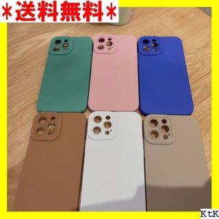 ４ iPhone13 ケース 韓国 可愛い 無地 iPho 13ホワイト 749(モバイルケース/カバー)