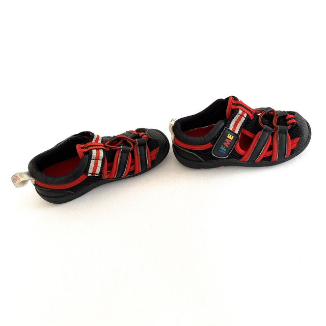IFME(イフミー)の【IFME】イフミー　サンダル　16.0 赤✖️黒　男の子　レッド　ブラック キッズ/ベビー/マタニティのキッズ靴/シューズ(15cm~)(サンダル)の商品写真