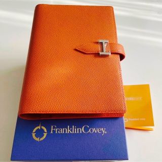 Franklin covey 手帳 オレンジの通販 by nana shop|ラクマ