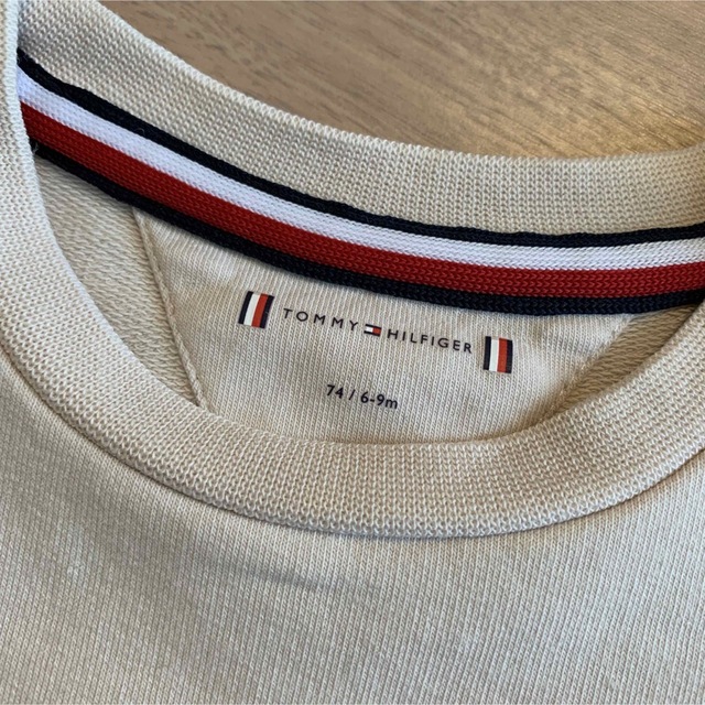 TOMMY HILFIGER(トミーヒルフィガー)のTommy Hilfiger☆スウェットワンピース キッズ/ベビー/マタニティのベビー服(~85cm)(ワンピース)の商品写真