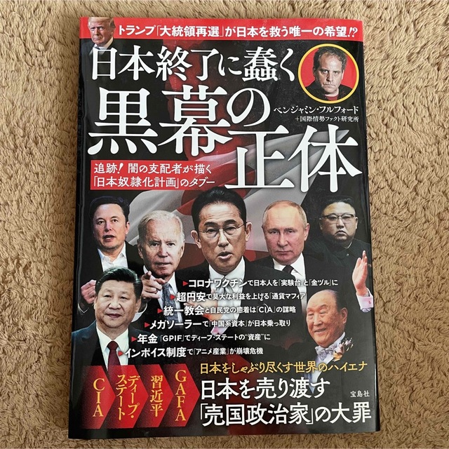 宝島社(タカラジマシャ)の雑誌 黒幕の正体 日本 都市伝説 YouTube YouTuber ウマズラ エンタメ/ホビーの本(人文/社会)の商品写真