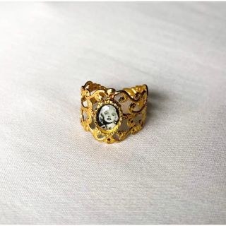 グリモワール(Grimoire)の୨୧ Vintage rétro Monroe Lace Ring(リング)