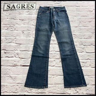 しまむら　SAGRES　ジーンズ　デニム　ジーパン　ストレート　スリム(デニム/ジーンズ)