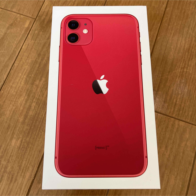 〈空箱〉Apple iPhone11 128GBレッド SoftBank | フリマアプリ ラクマ