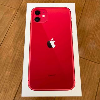 アップル(Apple)の〈空箱〉Apple iPhone11 128GBレッド  SoftBank(その他)