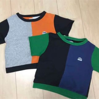 リー(Lee)の100　Lee　男の子　半袖　トレーナー　カットソー　Tシャツ　2枚(Tシャツ/カットソー)