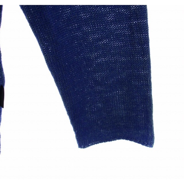 HUGO BOSS(ヒューゴボス)の【美品】ヒューゴボス ニット カットソー Vネック 46 M ブルー メンズ メンズのトップス(ニット/セーター)の商品写真