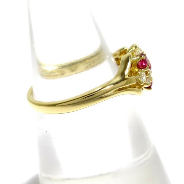 mikimoto(ミキモト) リング美品 - レッド-