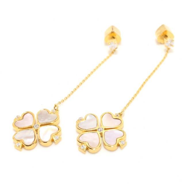 kate spade NEW YORK - ケイトスペード ピアス - クローバーの kate spade NEW YORK - ケイトスペード ピアス - クローバーの