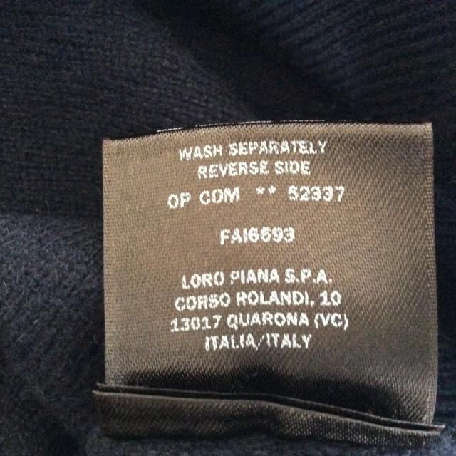 LORO PIANA(ロロピアーナ)のロロピアーナ 長袖セーター サイズ40 M - レディースのトップス(ニット/セーター)の商品写真