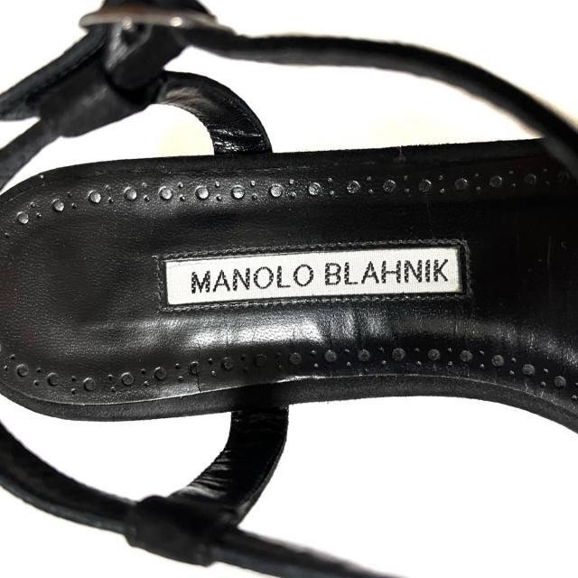 MANOLO BLAHNIK(マノロブラニク)のマノロブラニク サンダル 36 レディース レディースの靴/シューズ(サンダル)の商品写真