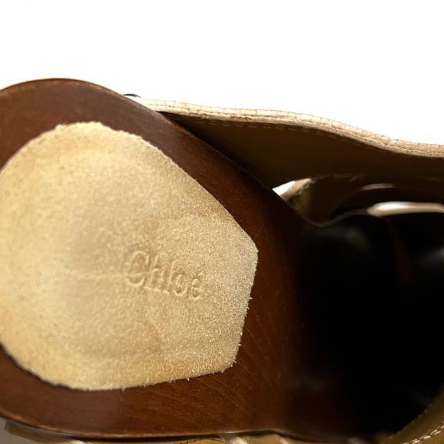 Chloe(クロエ)のクロエ サンダル 38 レディース - スエード レディースの靴/シューズ(サンダル)の商品写真