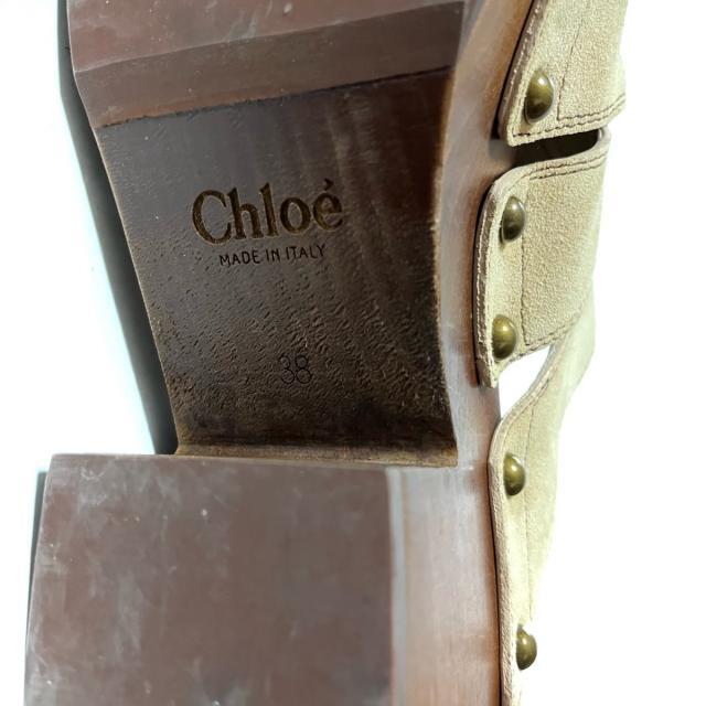 Chloe(クロエ)のクロエ サンダル 38 レディース - スエード レディースの靴/シューズ(サンダル)の商品写真