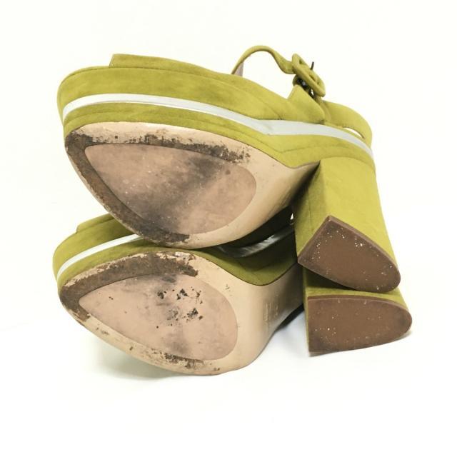 miumiu(ミュウミュウ)のミュウミュウ サンダル 36 - スエード レディースの靴/シューズ(サンダル)の商品写真