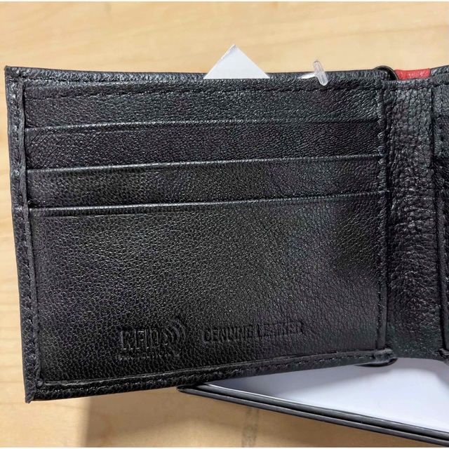 True Religion(トゥルーレリジョン)の【新品】True Religion 財布 レザー 本革 ブラック メンズのファッション小物(折り財布)の商品写真