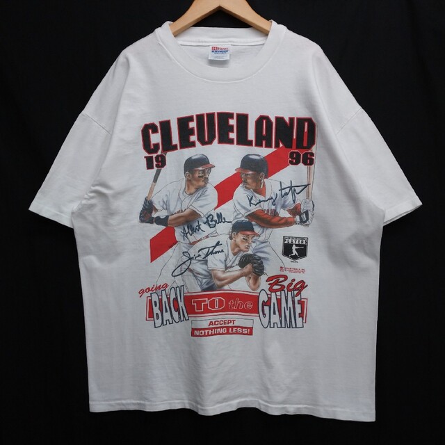 クリーブランド・インディアンス MLB Hanes USA製 Tシャツ XL