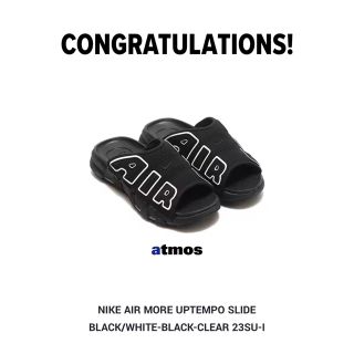 ナイキ(NIKE)のNike Air More Uptempo Slide "Black" モアテン(サンダル)