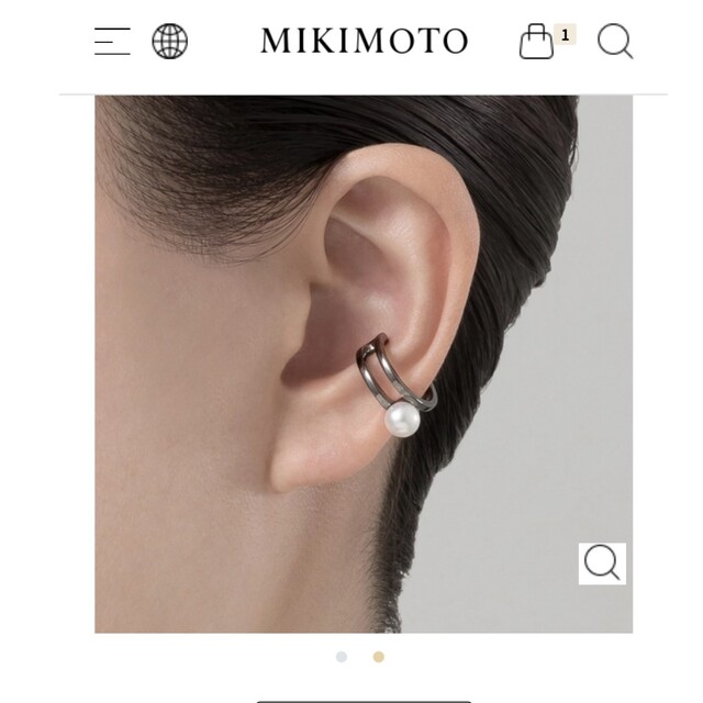 MIKIMOTO(ミキモト)のミキモト　PASSIONOIR　イヤーカフ レディースのアクセサリー(イヤーカフ)の商品写真