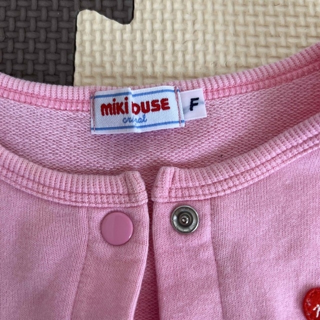 mikihouse(ミキハウス)のmikihouse  カーディガン キッズ/ベビー/マタニティのベビー服(~85cm)(カーディガン/ボレロ)の商品写真