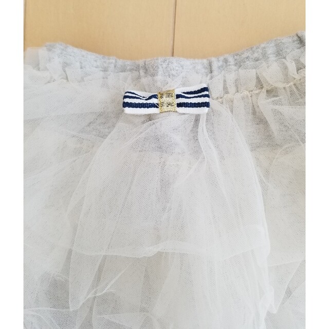 Seraph(セラフ)のチュールスカート付きスパッツ キッズ/ベビー/マタニティのキッズ服女の子用(90cm~)(スカート)の商品写真