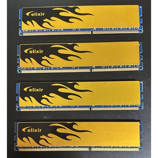 Elixir DDR3 メモリ 4GBx4枚 16GB