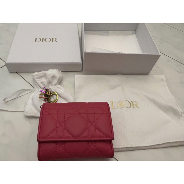 梅田阪急購入 LADY DIOR ロータスウォレット-