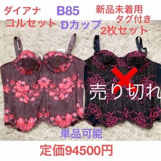 ダイアナ(DIANA)のダイアナコルセット　新品未着用　B85 2枚セット(その他)