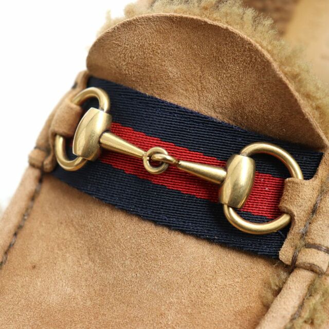 Gucci - 極美品◇GUCCI グッチ 497114 スウェードレザー シャーリング