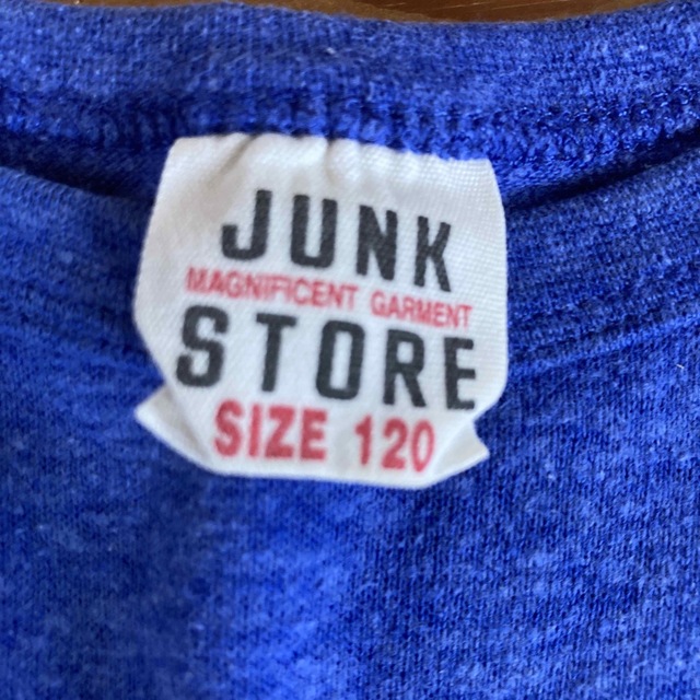 JUNK STORE(ジャンクストアー)のJUNK STORE 半袖　Tシャツ　120センチ キッズ/ベビー/マタニティのキッズ服男の子用(90cm~)(Tシャツ/カットソー)の商品写真