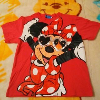 ディズニー(Disney)のミニーちゃんＴシャツ(Tシャツ(半袖/袖なし))