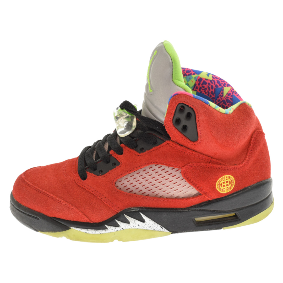 NIKE ナイキ AIR JORDAN 5 RETRO SE WHAT THE エアジョーダン5 レトロ ハイカットスニーカー ワットザ レッド/イエロー CZ5725-700 US8/26.0cm NIKE 春早割