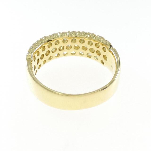 リング(指輪) K18YG パヴェ ダイヤモンド リング 2.00CT 【オンライン