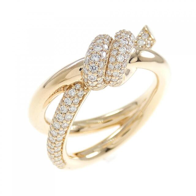流行に Tiffany 0.31CT リング ダブルロウ ティファニー - Co