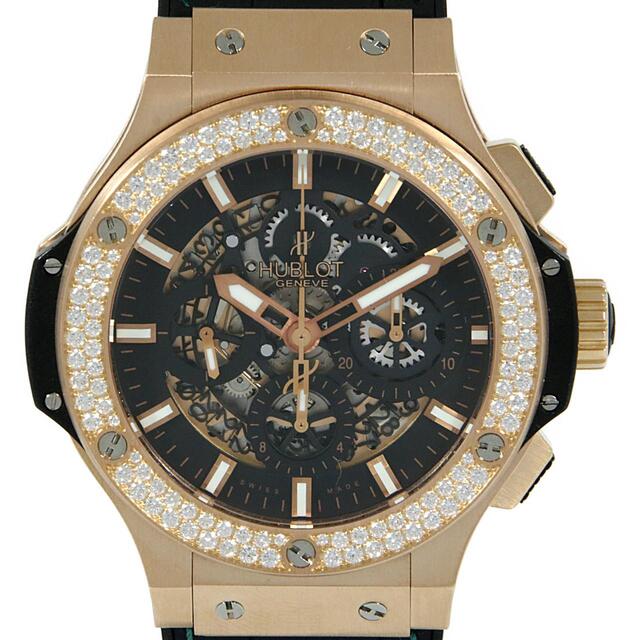 HUBLOT(ウブロ)のウブロ ビッグバンアエロバンゴールドダイヤモンド 311.PX.1180.GR.1104 PG･RG 自動巻 メンズの時計(腕時計(アナログ))の商品写真