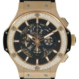 ウブロ(HUBLOT)のウブロ ビッグバンアエロバンゴールドダイヤモンド 311.PX.1180.GR.1104 PG･RG 自動巻(腕時計(アナログ))