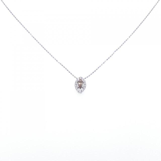 ネックレスK18WG ダイヤモンド ネックレス 0.30CT