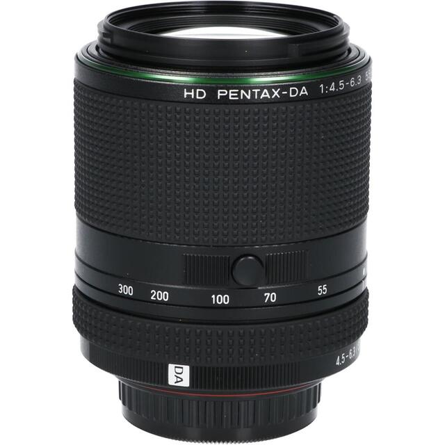 PENTAX(ペンタックス)のＰＥＮＴＡＸ　ＨＤ　ＤＡ５５－３００ｍｍ　Ｆ４．５－５．６ＥＤ　ＰＬＭ スマホ/家電/カメラのカメラ(レンズ(ズーム))の商品写真