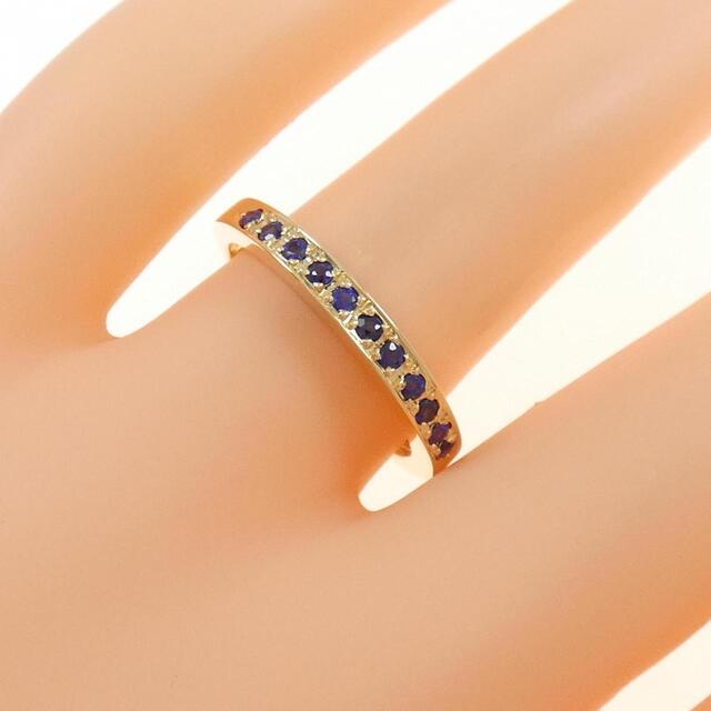 K18YG サファイヤ リング 0.24CT 72h限定 48.0%OFF www.atre61.fr