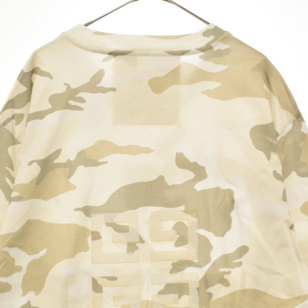 GIVENCHY ジバンシィ 22AW 4G CAMO T-shirtロゴプリント 迷彩柄 半袖Tシャツ カットソー BM71D730W0 ブラウン/カモ 3