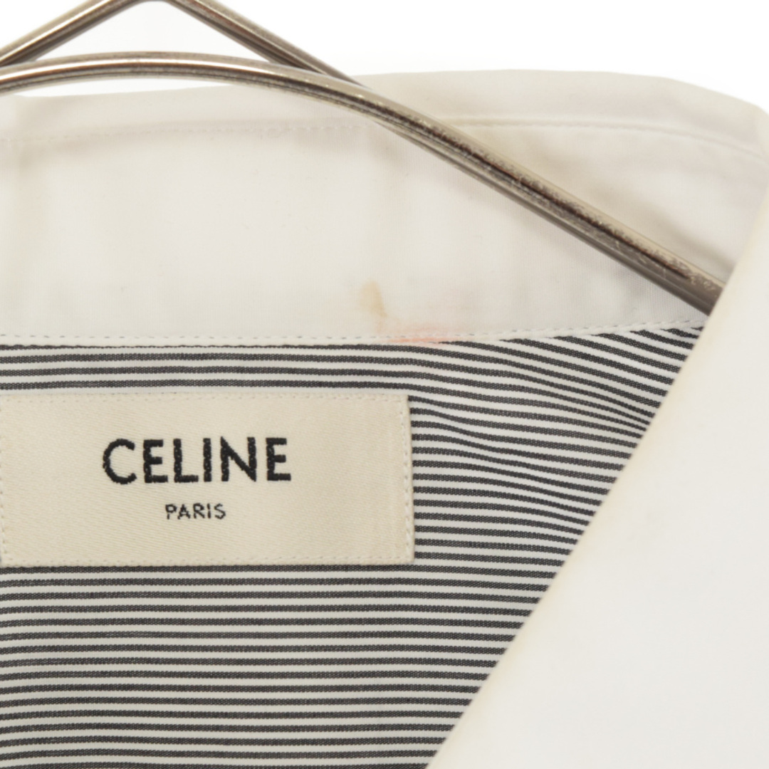 CELINE ルーズシャツ / コットンポプリン 黒 Size 40