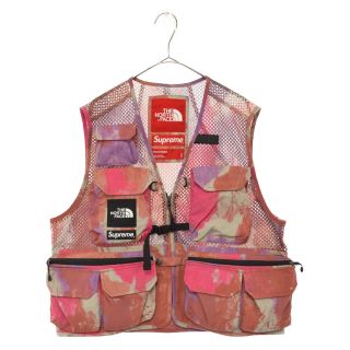 シュプリーム(Supreme)のSUPREME シュプリーム ×THE NORTH FACE 20SS Cargo Vest ザノースフェイス カーゴベスト マルチプリント NP22003I(ベスト)