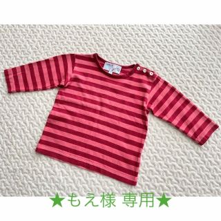 アニエスベー(agnes b.)の★専用出品★agnes.b【ボーダー 長袖Tシャツ】1ans（80cm）(Ｔシャツ)