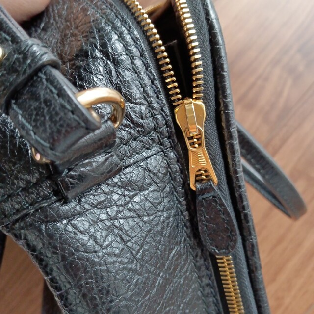 BALENCIAGA スクエア ハンド ショルダーバッグ ブラック バレンシアガ