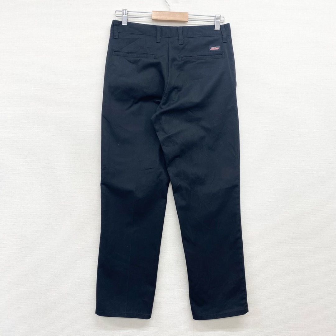 Dickies(ディッキーズ)のUS古着 ディッキーズ GENUINE Dickies ワークパンツ フラットフロントフレックスパンツ Slim Fit GP8111BK サイズ：W31 L30 ブラック 【中古】 メンズのスーツ(スラックス/スーツパンツ)の商品写真